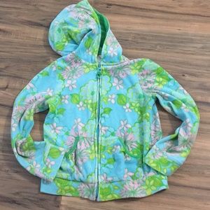 Girls Lilly Pulitzer hoodie size 10